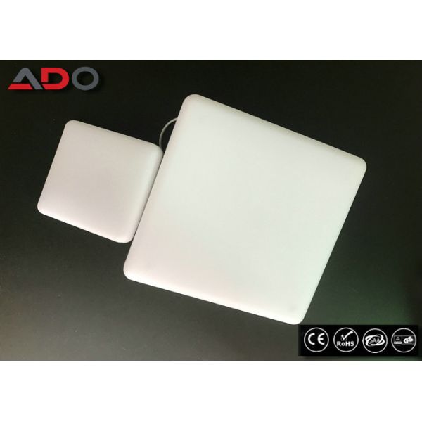 Thin No Frame ABS Recessed To Surface 36w Square Led Panel Light
