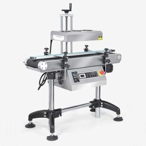 China Aluminium Foil Heat Induction Sealing Machine Cap Induction Sealer For Bottles Cans For Beverage Packaging Machines factory