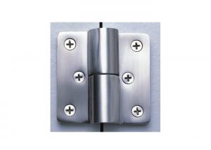 China Bathroom Toilet Cubicle Hardware , Self Closing Toilet Partition Door Hinges factory