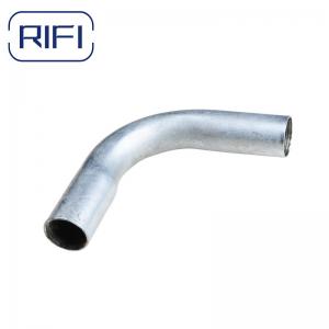 China ISO GI Conduit Pipe 32mm Galvanized Internal Thread Elbow Bend Pipe factory