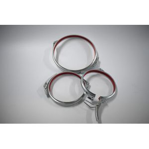 China Custom Pipe Quick Release Clamps With Handle Mechanical Equipment Deepdrawing factory