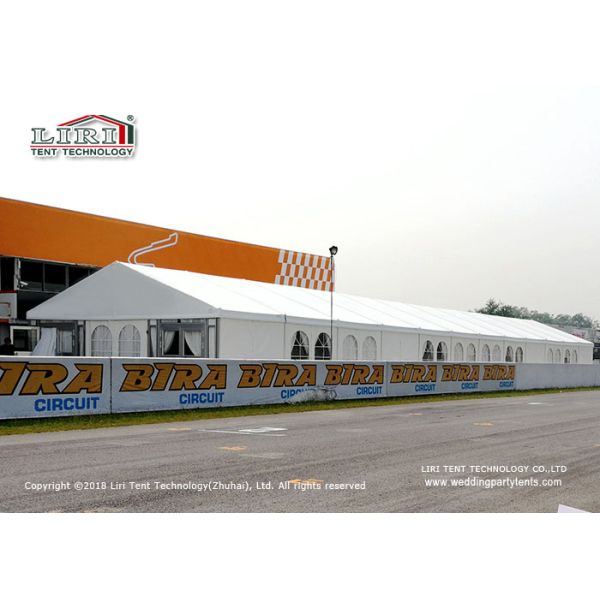 Luxury Aluminum White Outdoor Tents For Events / Wedding / Party 500 Seater