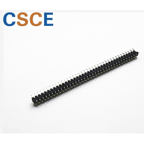 China 180 Degree SMT Board To Board Connector Pitch 2.00mm Pin Header Brass Material Contact factory