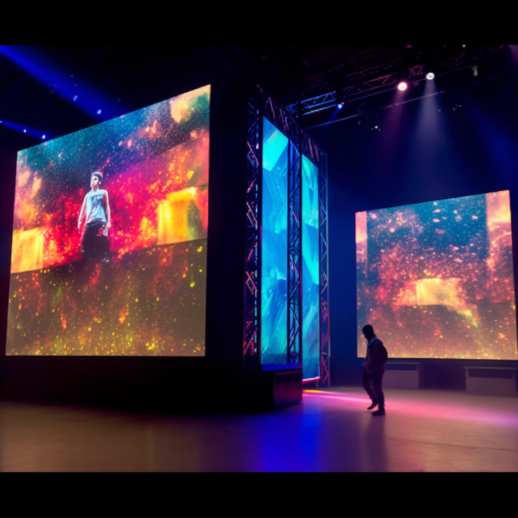 HDMI Stage Rental LED Display P6 Waterproof Large Format LED Screen