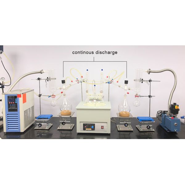 Continuous 380V Short Path Distillation Equipment