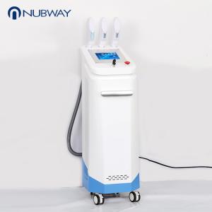 China Nubway CE Proved 3 handles multifunction hair removal & skin rejuvenation e-light ipl machine factory
