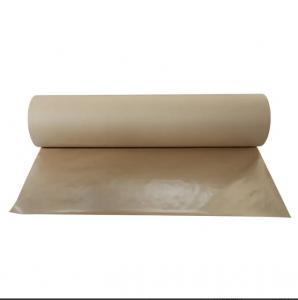 China Mix Wood Pulp PE Coated Kraft Paper Unpeelable Single Side Coating factory