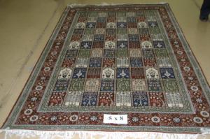 China handknotted persian silk rug/handmade silk rug/traditional silk rug factory