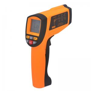 China NEW  Non-Contact LCD display IR Infrared Digital Temperature Gun Thermometer 200~2200C 80:1 RS232 interface Software factory