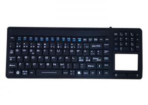 China Nordic Russian Industrial Backlit Mechanical Keyboard , Touch Mouse Rubber Dome Keyboard factory