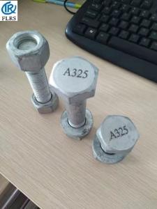 China Heavy Hex Head Structural Bolt UNC Thread H.D.G. ASTM F3125 A325 TYPE 1 on sale