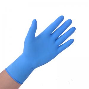 China Non Toxic Powder Free Nitrile Disposable Gloves Box Of 100 factory