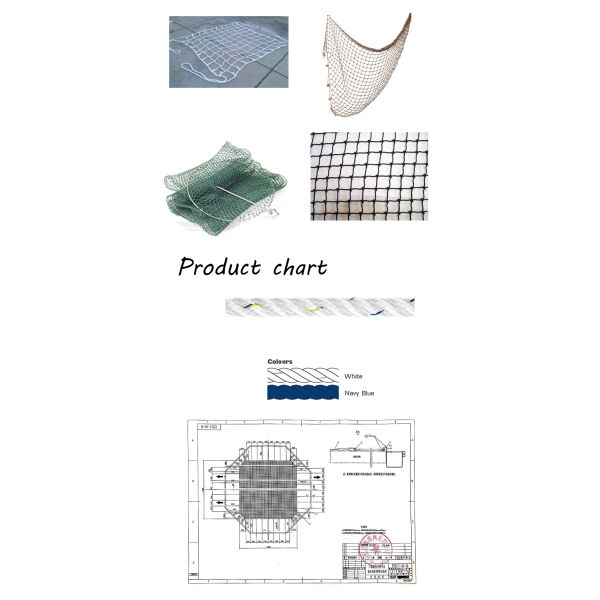 PP Safety Net Cargo Industrial Protection with Customized Logo and Processing Service