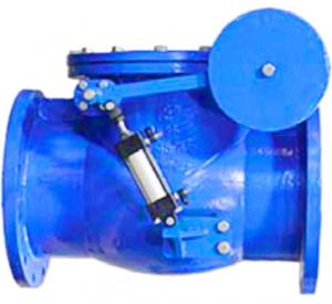 China Flange Connections Swing Check Valve , Non Return Valve With Resilient / Metal Seated factory