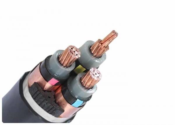 China Electrical XLPE Insulated Power Cable 11kV 33kV IEC60502-2 Standard 3X185MM2 factory