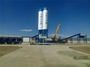 China 320KW Stabilized Soil Mixing Station Secondary Mixing Superposition Type on sale