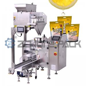 China Single Phase Mini Doypack Packaging Machine Lemon Acid Sachet Packing Machine factory