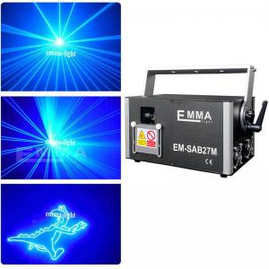 China 4W blue Laser Stage Light Pro DMX-512 Lighting Laser Projector Party DJ Light on sale