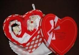Buy cheap Heart Gift Packing Cake Towel as a Birthday Gift (YT-9951) from wholesalers