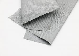 China 50m-100m Length Fireproof Fiberglass Fabric , Coated High Temperature Fiberglass Cloth factory