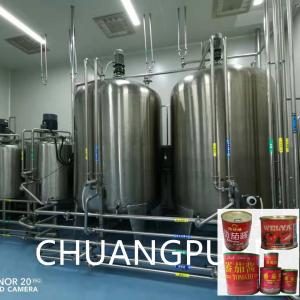 China Hot Filling Type Tomato Paste Production Line with Sauce CIP Clean In Place Design Solution on sale