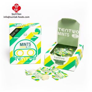 Buy cheap Sugar Free Grapes Flavoured Strong Mints Candy In Paper Box Pack from wholesalers