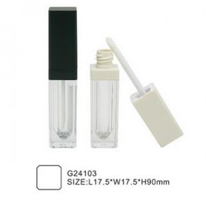 China Wholesale Cosmetic Lip Gloss Bottle White Lip Gloss Tube factory