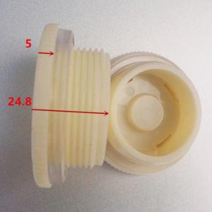 China Customized ABS Plastic Thread Injection 18*1 Mm For Electrical Accessories on sale