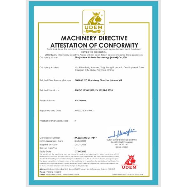 Air Shower In Food Workshop To Ensure The Cleanliness Of The Production Environment