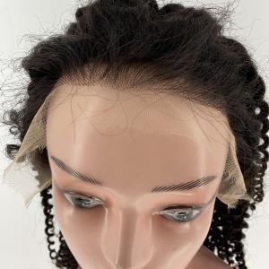 China Hot Beauty 13x4 Lace Frontal Wholesale Cheap Wig Deep Curly Raw Virgin Cuticle Aligned hair Brazilian Wigs Human Hair La factory