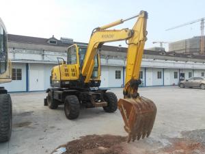 China                  Used Hyundai R60 Wheel Excavator, Hyundai R60-5 R60W-5 R60W-7 R60-7 R60-9 Mini Wheel Excavator on Sale              factory