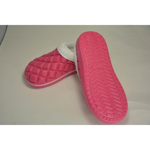 Fuzzy Inside Eva Fur Lined Garden Clog Style Slippers