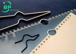 Calendar Hanger Making And Forming Machine HFM500 For Wire O Calendar Hanger Produce