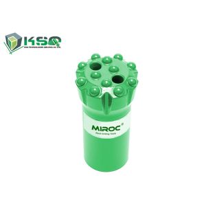 T38 Threaded Rock Drill Bits Tungsten Carbide Button Drill Bit 64-115mm Diameter