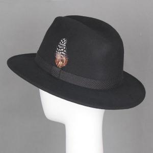 China 0070375 Sun Accessory customized  winter wool felt jazz style fedora  hats  ,unisex hats and caps wholesaling on sale