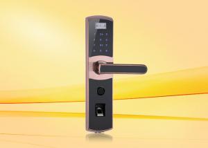 China Touch Screen Biometric Fingerprint Waterproof Keypad Biometric Door Lock factory