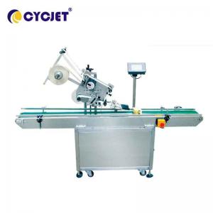 China CYCJET Sticker Labeling Machine Mark Square Bottle Labeling Machine For Plastic Bags Sticker Label factory
