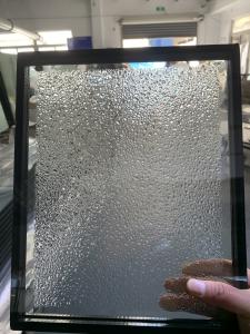 China Pattern Beveled Insulated Glass Unit For Wood Doors Diamond Beveled Glue Chip Beveled Acid Etched Beveled factory