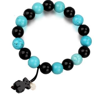 China Black and Blue Stone Bracelet For Jewelry on sale