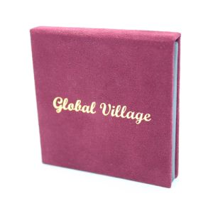 Pink Printing Empty Blush Palette Square Customized Single Blush Pans