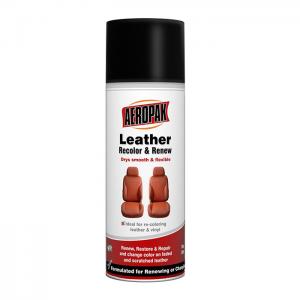 China Aeropak spray paint for leather Aerosol recolor and renew leather spray paint factory