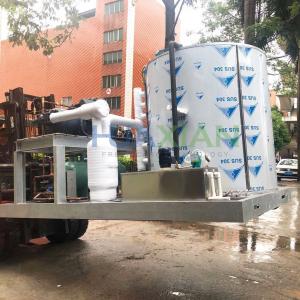 China 20 Tons Fish Industry Flake Ice Machine, Power Save Seafood Market Ice Making Machine on sale