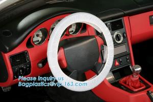China Disposable Plastic Steering Wheel Cover/White Plastic Steering-Wheel Cover Universal 4S Shop Dedicated Show on sale