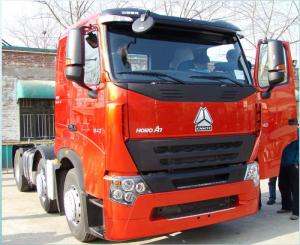 China Corrosion Prevention Prime Mover Truck 10 Tires / Howo 371 Truck With Two Sleepers factory