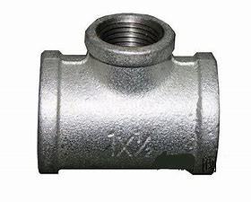 China Galvanized Three Way Malsteel Pipe Fittings Water Pipe Plumbing Fittings 1 Inch 4 Minutes 6 Minutes DN15 factory