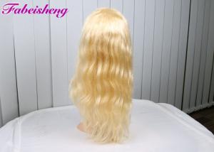 China Body Wave Indian Human Front Lace Wigs , Blonde Lace Front Wigs Human Hair factory