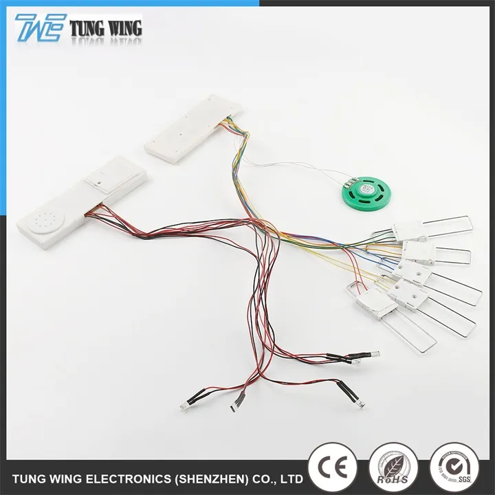 Waterproof Sound Module with Replaceable Battery and Customizable Sound Duration for Greeting Cards and Toys