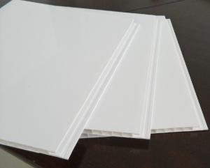 China Sound Absorbing PVC Ceiling Panels With PVC Resin For Restaurant 8mm Thickness factory