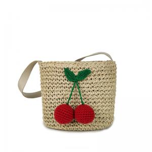 China New High Quality Women Simple Straw Bags Wholesale Casual Large Capacity Handbags factory