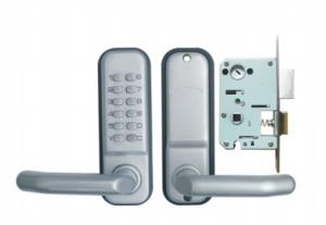 China Button Password Door Lock Mechanical Code Lock Single Latch factory